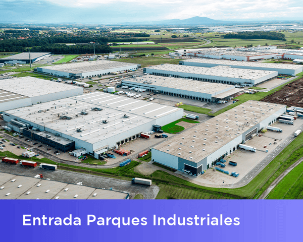 entrada parques industriales